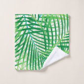 Palmbladeren Bad Handdoek (Wasdoekje)
