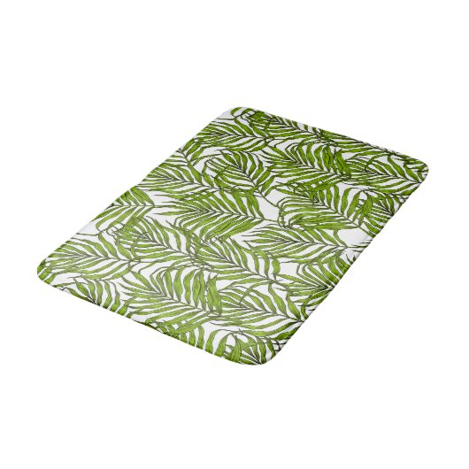 Palmbladeren Badmat (Gekanteld)