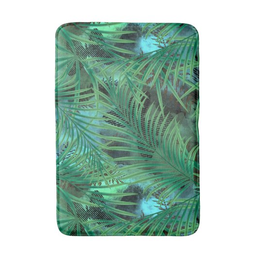 Palmbladeren Badmat (Voorkant Verticaal)