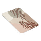 Palmbladeren, Boho Abstract Geometrische Kunst Magneet (Rechterzijde)