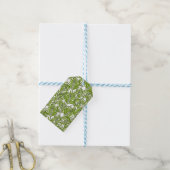 Palmbladeren Cadeaulabel (Met Touw)