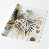 Palmbladeren Cadeaupapier (Uitgerold)