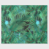 Palmbladeren Cadeaupapier (Vlak)