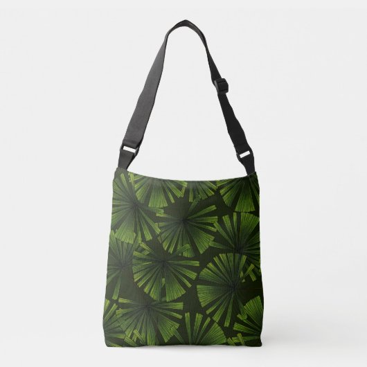 Palmbladeren Crossbody Tas (Voorkant)