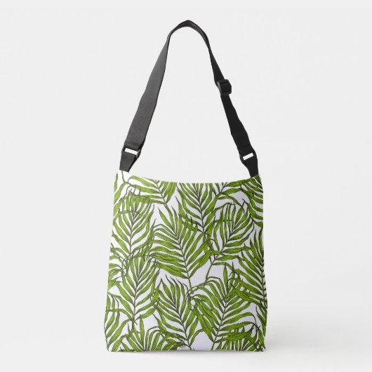 Palmbladeren Crossbody Tas (Voorkant)