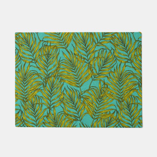 Palmbladeren Deurmat (Voorkant)
