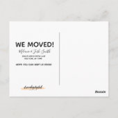 Palmbladeren Die We Verplaatsten Hawaï Postkaarten (Achterkant)