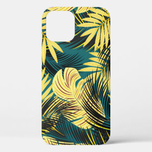Palmbladeren: donker tropisch Case-Mate iPhone case