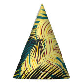 Palmbladeren: donker tropisch feesthoedjes (Links)