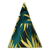 Palmbladeren: donker tropisch feesthoedjes (Rechts)