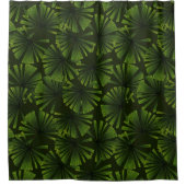 Palmbladeren Douchegordijn (Voorkant)