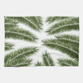 Palmbladeren Finesse Patroon 1 Theedoek (Horizontaal)