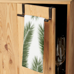 Palmbladeren Finesse Patroon 1 Theedoek