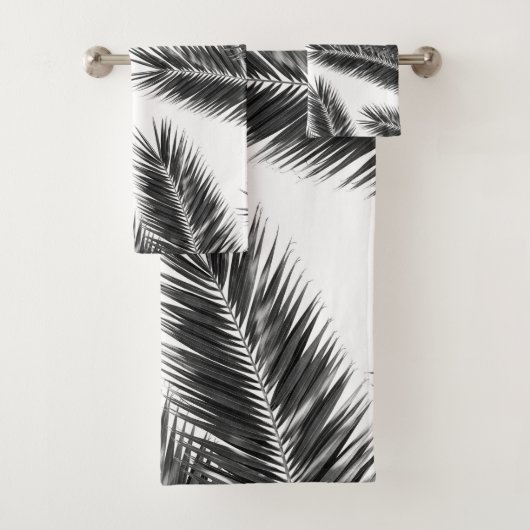 Palmbladeren Finesse Patroon 2 Bad Handdoek (Insitu)