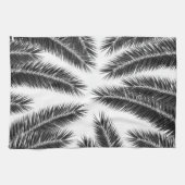 Palmbladeren Finesse Patroon 2 Theedoek (Horizontaal)