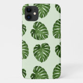 Palmbladeren, groene bladeren, tropisch patroon Case-Mate iPhone case (Achterkant)