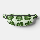 Palmbladeren, groene bladeren, tropisch patroon heuptasje (Liggend)