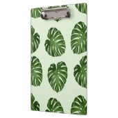 Palmbladeren, groene bladeren, tropisch patroon klembord (Links)