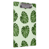 Palmbladeren, groene bladeren, tropisch patroon klembord (Rechts)