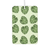 Palmbladeren, groene bladeren, tropisch patroon luchtverfrisser (Voorkant)