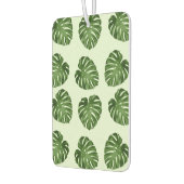 Palmbladeren, groene bladeren, tropisch patroon luchtverfrisser (Links)