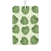 Palmbladeren, groene bladeren, tropisch patroon luchtverfrisser (Achterkant)