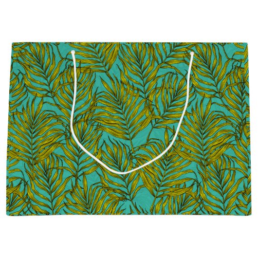 Palmbladeren Groot Cadeauzakje (Voorkant)