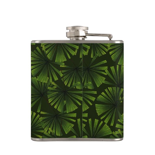 Palmbladeren Heupfles (Achterkant)