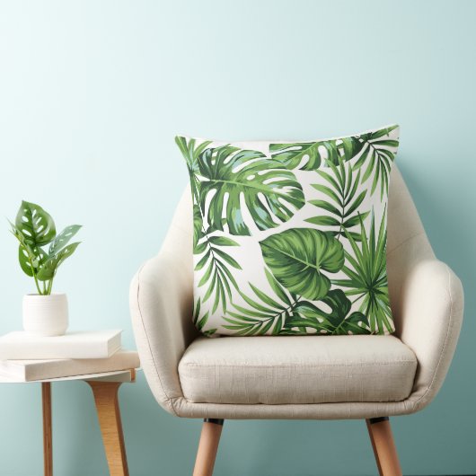 Palmbladeren Kussen (Stoel)
