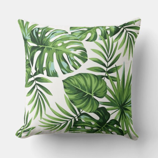 Palmbladeren Kussen (Voorkant)
