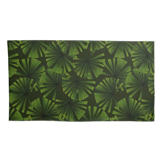 Palmbladeren Kussensloop (Achterkant-Rechts)