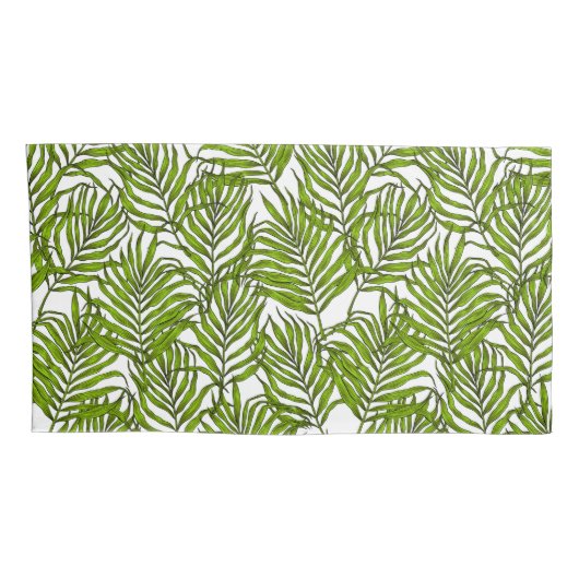 Palmbladeren Kussensloop (Achterkant-Rechts)