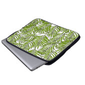Palmbladeren Laptop Sleeve (Voorkant onderkant)