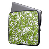 Palmbladeren Laptop Sleeve (Voorkant Links)