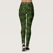 Palmbladeren Leggings (Achterkant)