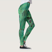 Palmbladeren Leggings (Rechts)