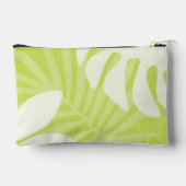 Palmbladeren Lime Green Pouch Etui (Achterkant)