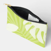 Palmbladeren Lime Green Pouch Etui (Open)