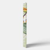 Palmbladeren met blauwe vogel Case-Mate iPhone case (Achterkant / Rechts)