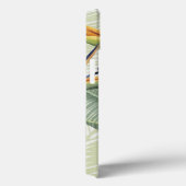 Palmbladeren met blauwe vogel Case-Mate iPhone case (Achterkant / Rechts)