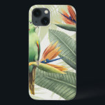 Palmbladeren met groene vogel Case-Mate iPhone case<br><div class="desc">Palmbladeren met een groene vogelarm: Grace Popp| Afbeelding-ID: 157018 GG</div>