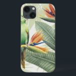 Palmbladeren met groene vogel Case-Mate iPhone case<br><div class="desc">Palmbladeren met een groene vogelarm: Grace Popp| Afbeelding-ID: 157018 GG</div>