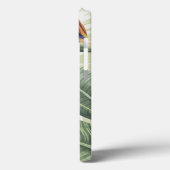 Palmbladeren met groene vogel Case-Mate iPhone case (Achterkant / Links)