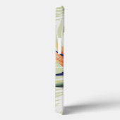 Palmbladeren met zwarte vogel Case-Mate iPhone case (Achterkant / Rechts)