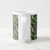 Palmbladeren | Monogram Grote Koffiekop (Achterkant)
