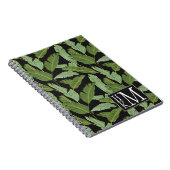 Palmbladeren | Monogram Notitieboek (Rechterzijde)