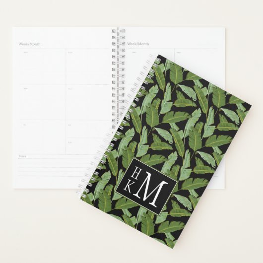 Palmbladeren | Monogram Planner (Display)