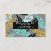 Palmbladeren | Natuurlijk Visitekaartje (Achterkant)