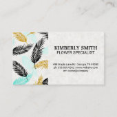 Palmbladeren | Natuurlijke Visitekaartje (Voorkant)