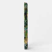Palmbladeren op een luipaard achtergrond. Case-Mate iPhone case (Achterkant/links)